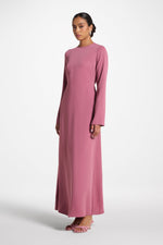 Signature Tie Back Maxi Dress - Vintage Rose
