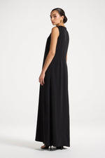 Sleeveless Maxi Dress - Black