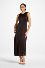 Slip Dress - Chocolate