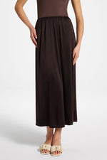 Slip Skirt - Chocolate