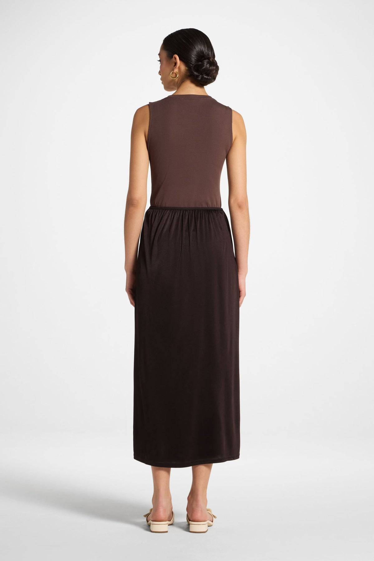 Slip Skirt - Chocolate
