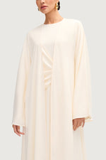 Sofia Open Abaya - Off White