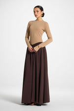 Stella Maxi Dress - Mocha Latte