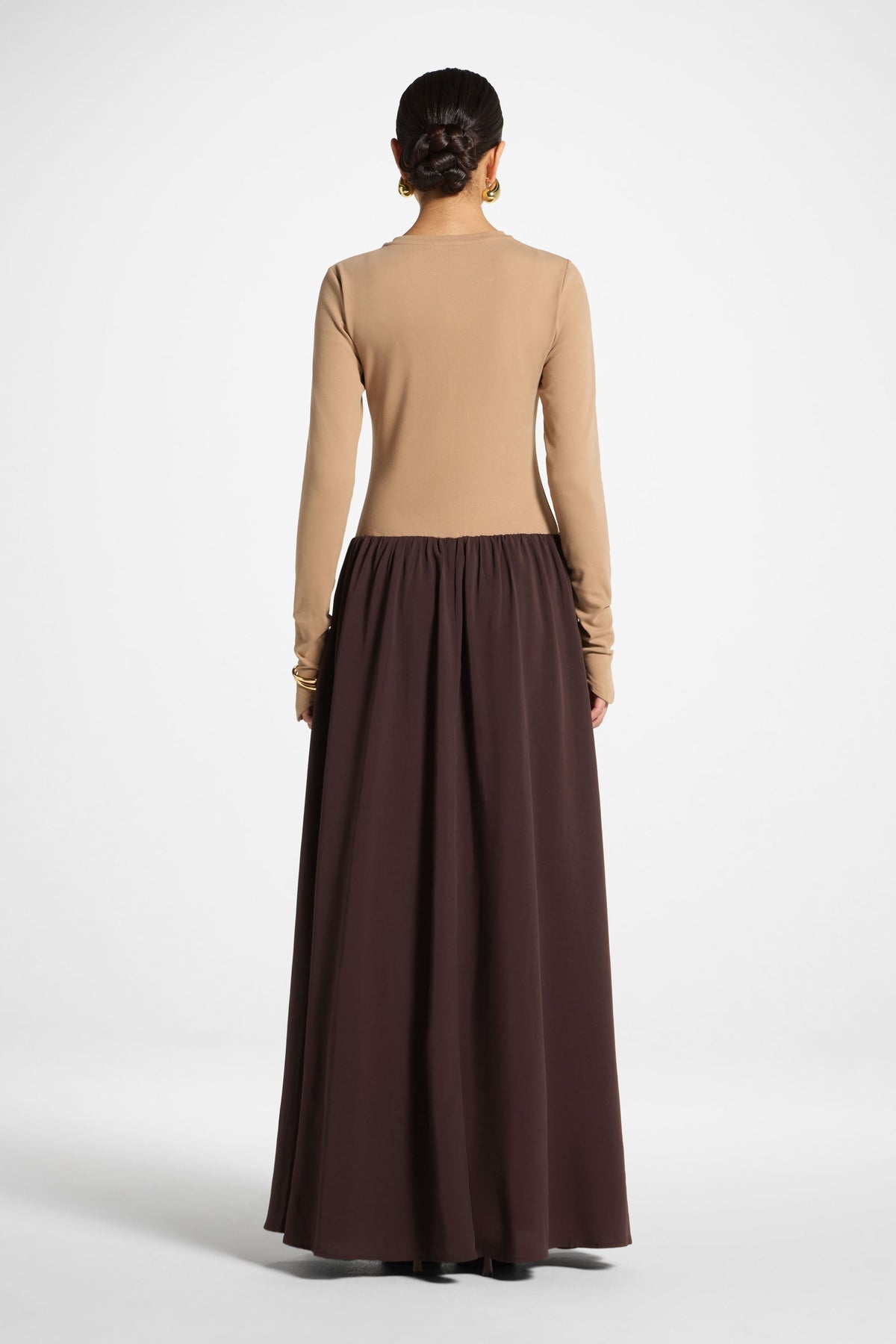 Stella Maxi Dress - Mocha Latte