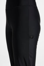 Straight Leg Swim Pants - Black
