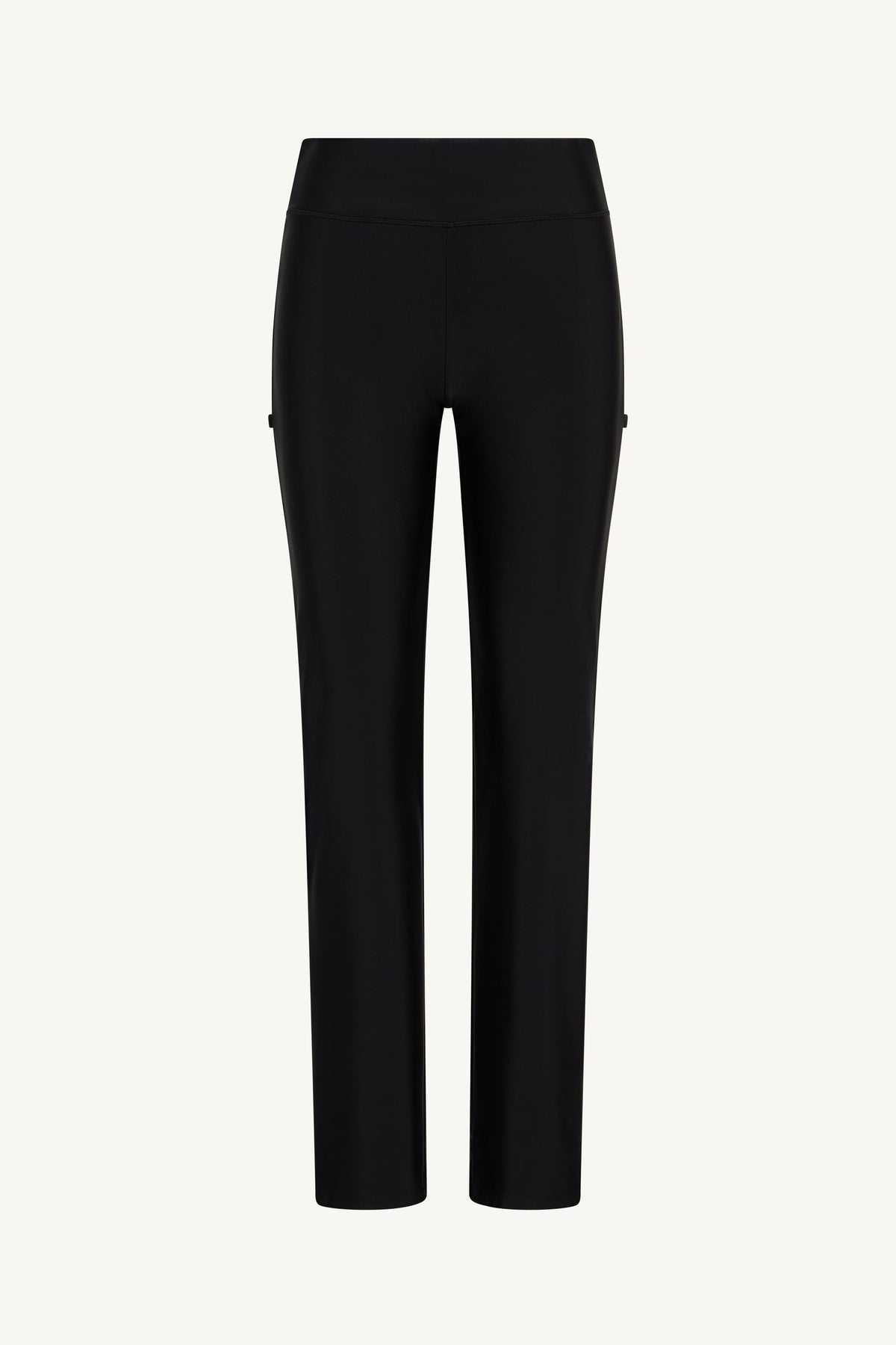 Straight Leg Swim Pants - Black