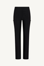 Straight Leg Swim Pants - Black