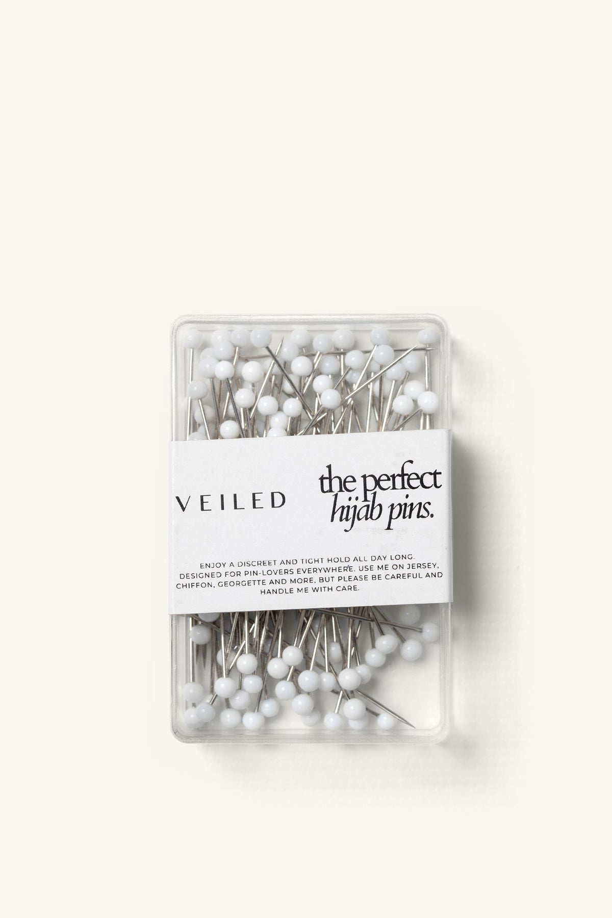 Straight Pins - White