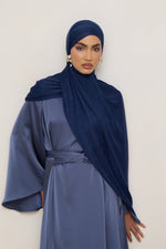 Stretch Stripe Hijab - Twilight