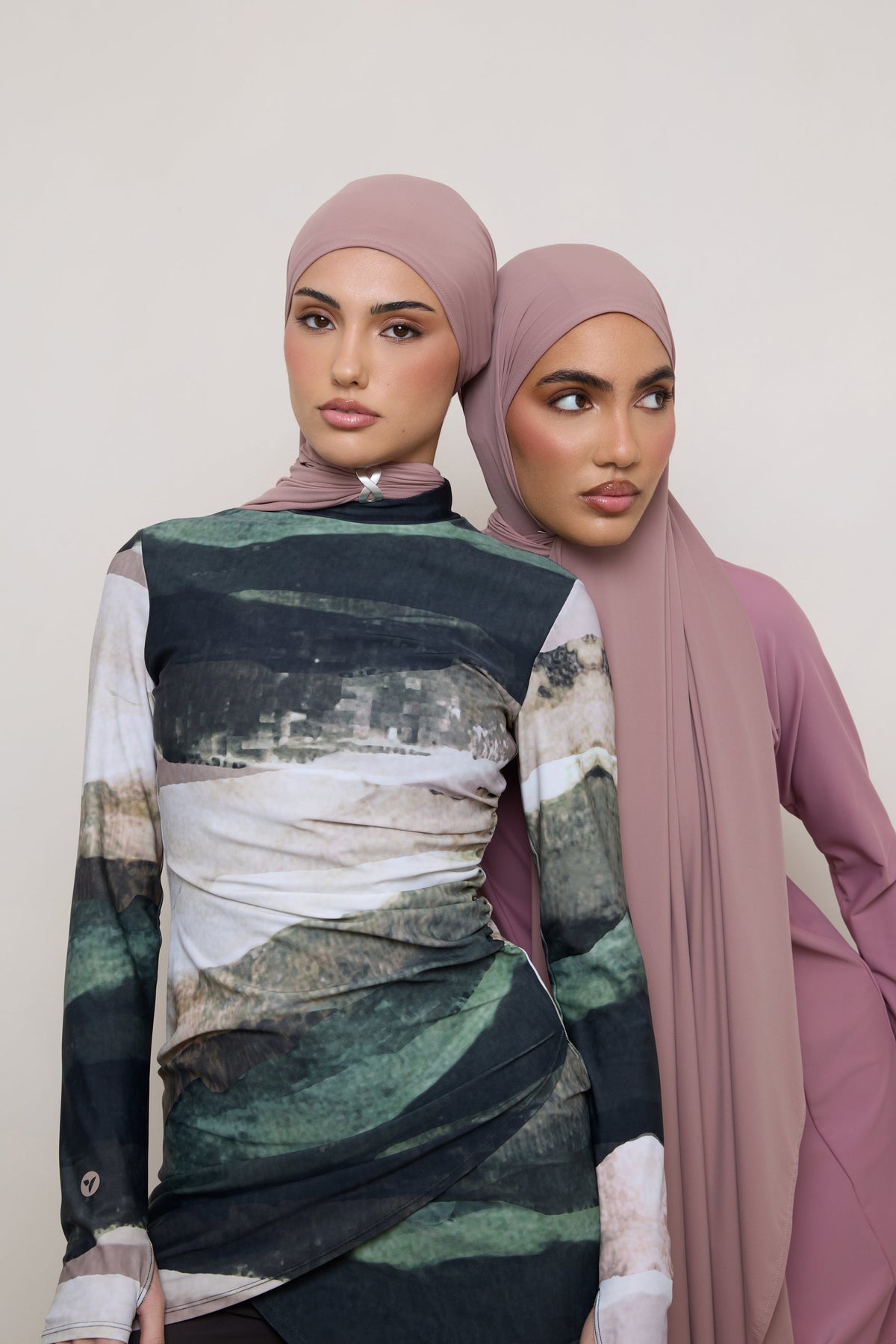 Swim Hijab & Cap Set - Dusky Reef