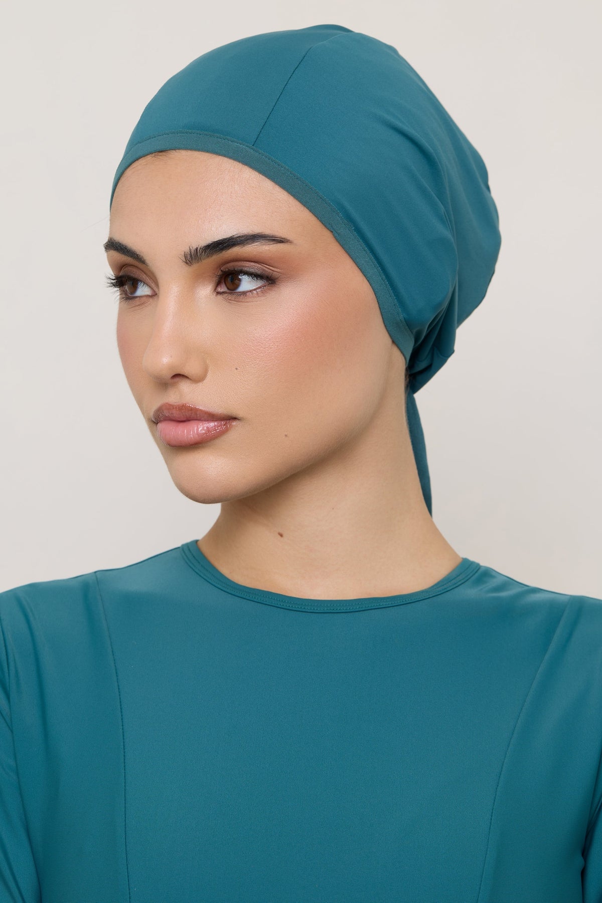 Swim Hijab & Cap Set - Mediterranea