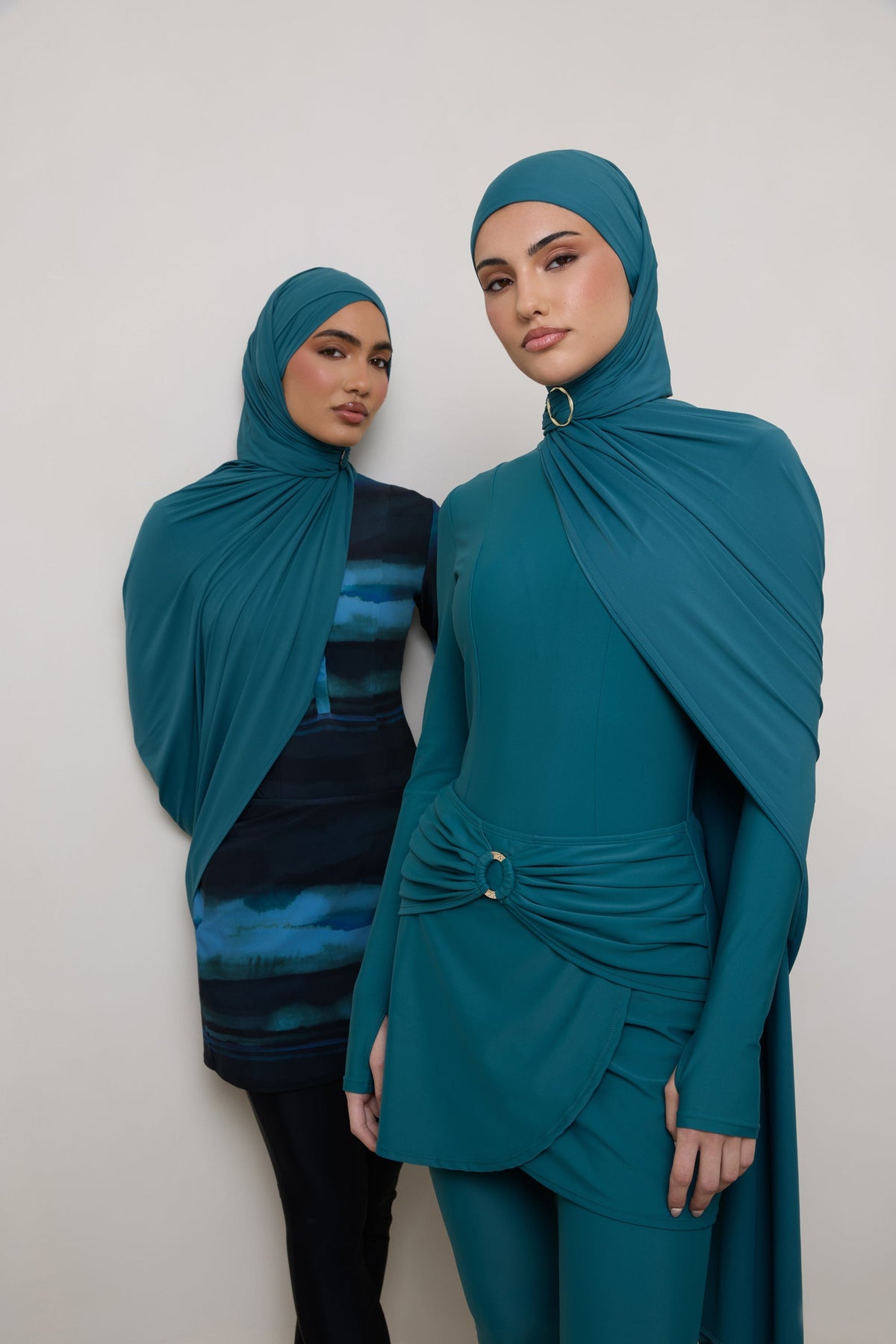 Swim Hijab & Cap Set - Mediterranea