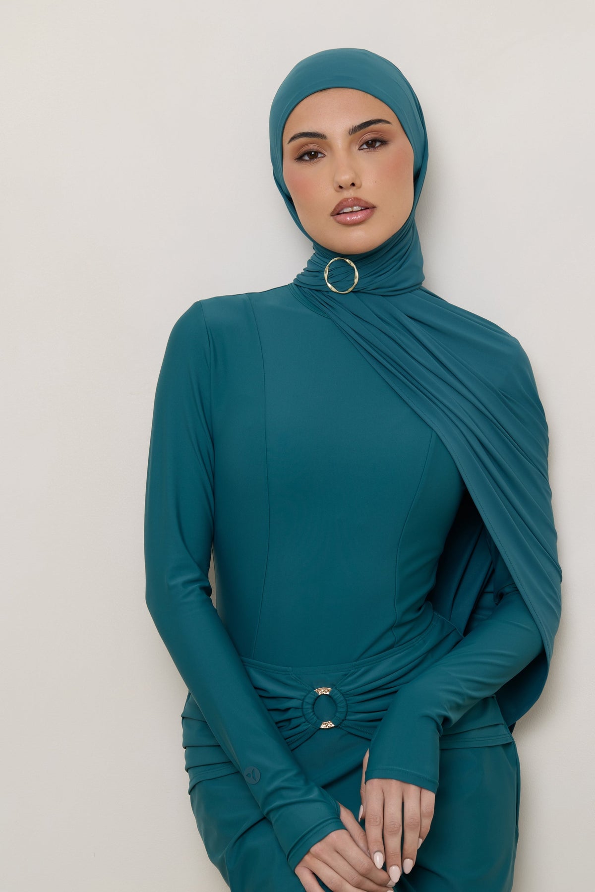 Swim Hijab & Cap Set - Mediterranea