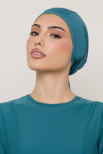 Swim Hijab & Cap Set - Mediterranea