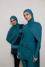 Swim Hijab & Cap Set - Mediterranea
