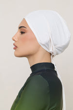 Swim Hijab & Cap Set - Salted Rose