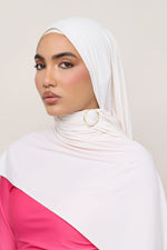 Swim Hijab & Cap Set - Salted Rose