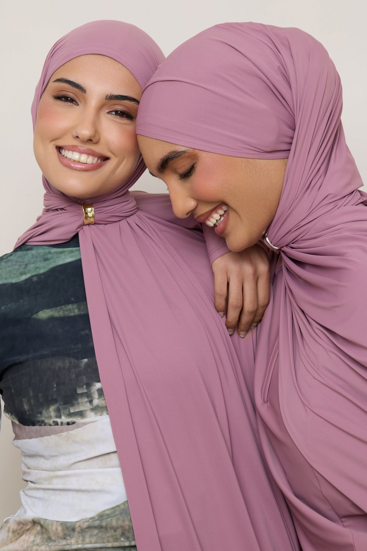 Swim Hijab & Cap Set - Wistful Mauve