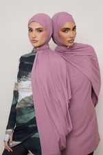 Swim Hijab & Cap Set - Wistful Mauve