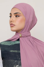 Swim Hijab & Cap Set - Wistful Mauve