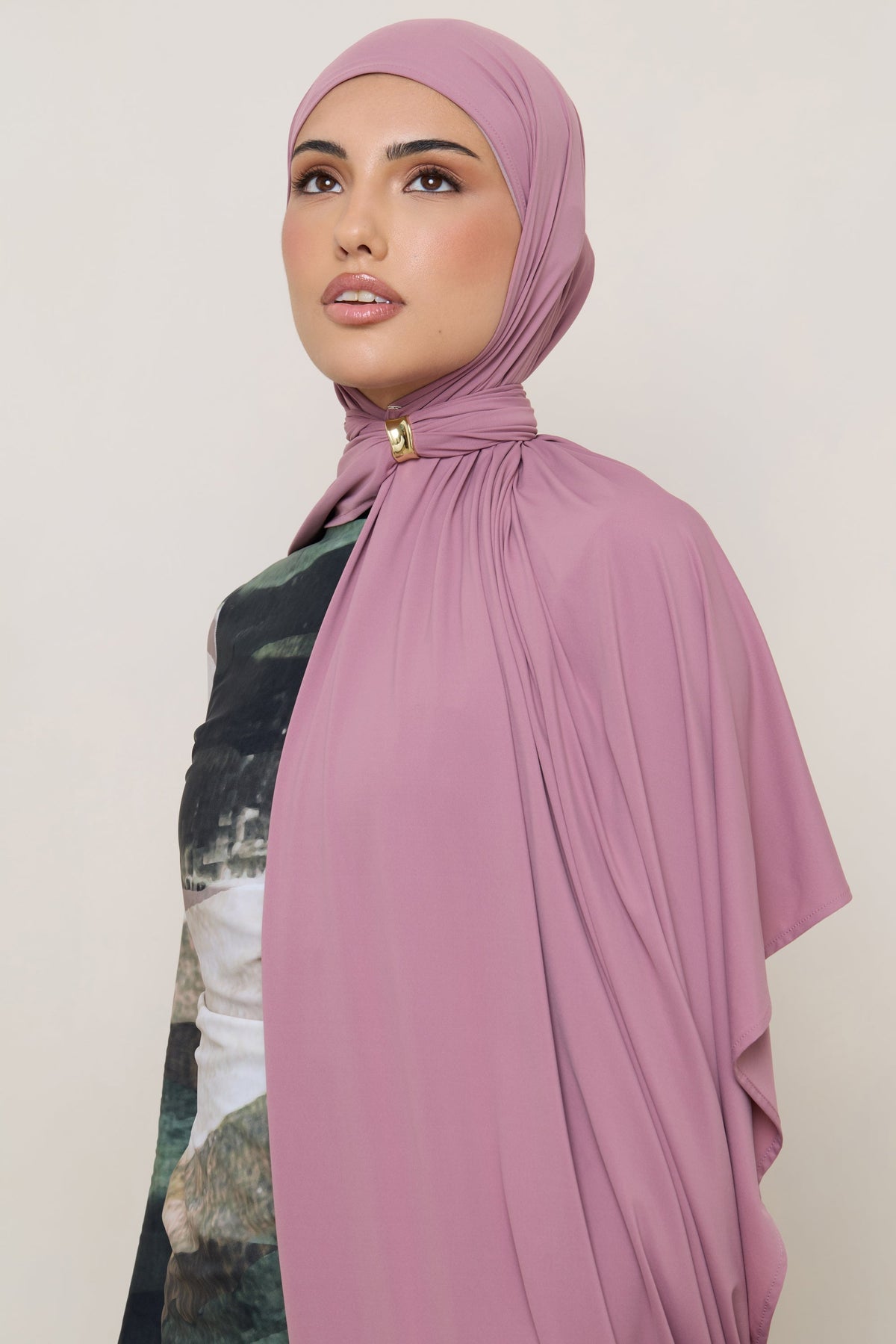 Swim Hijab & Cap Set - Wistful Mauve