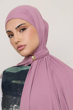 Swim Hijab & Cap Set - Wistful Mauve