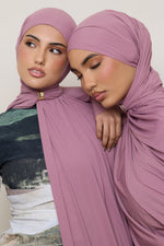 Swim Hijab & Cap Set - Wistful Mauve
