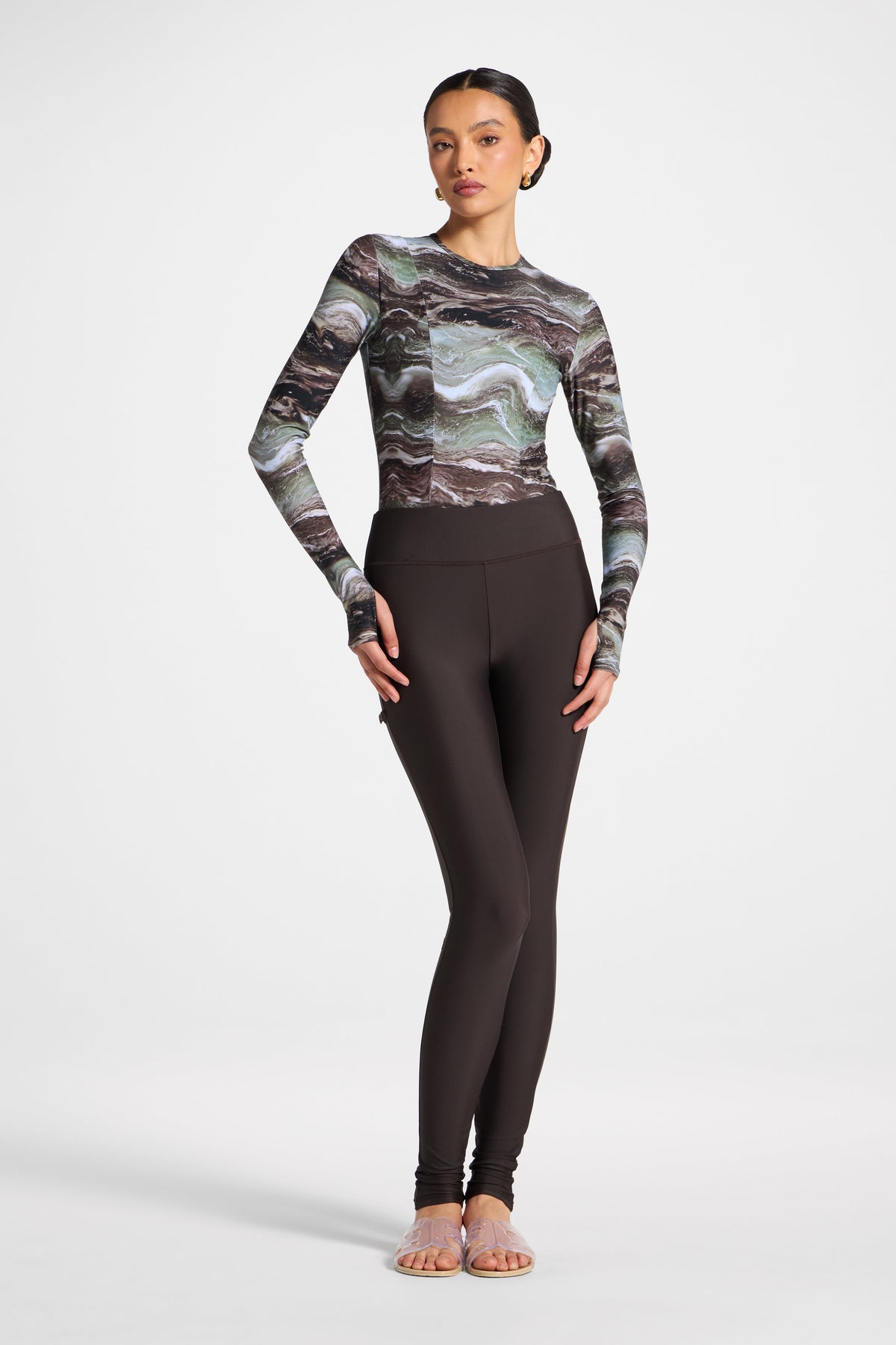 Swim Leggings - Cove