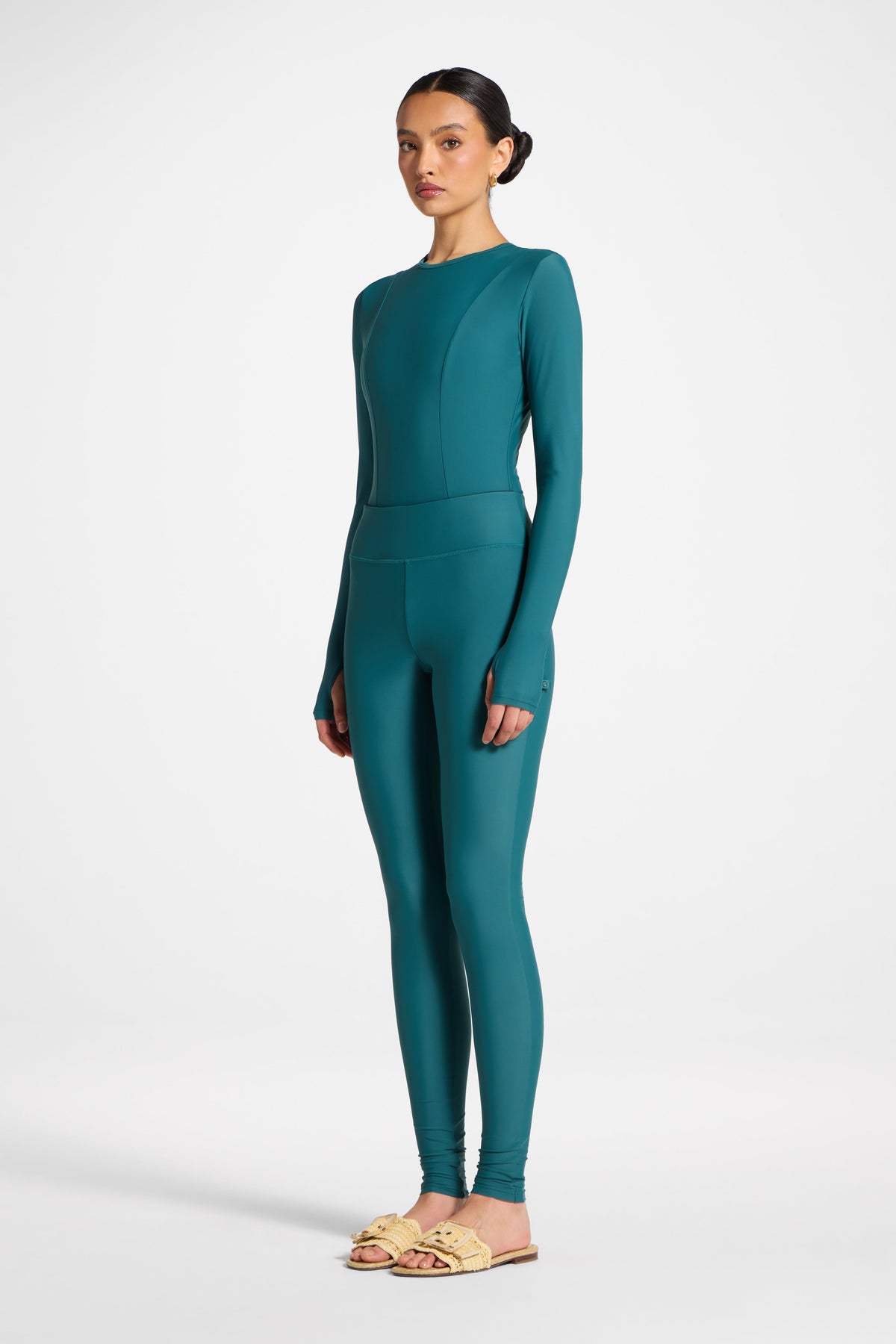 Swim Leggings - Mediterranea