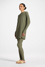 Swim Tunic - Dusty Olive