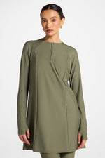 Swim Tunic - Dusty Olive