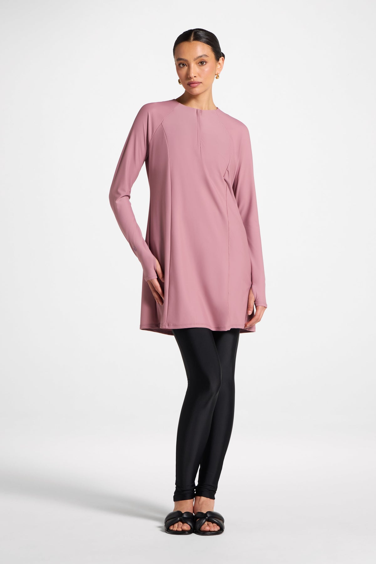 Swim Tunic - Wistful Mauve