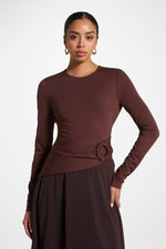 Sydney Asymmetric Maxi Dress - Cove