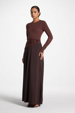 Sydney Asymmetric Maxi Dress - Cove