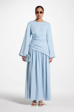 Tencel Asymmetric Top - Sky