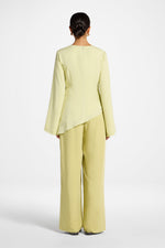 Tencel Asymmetric Top - Spring Green