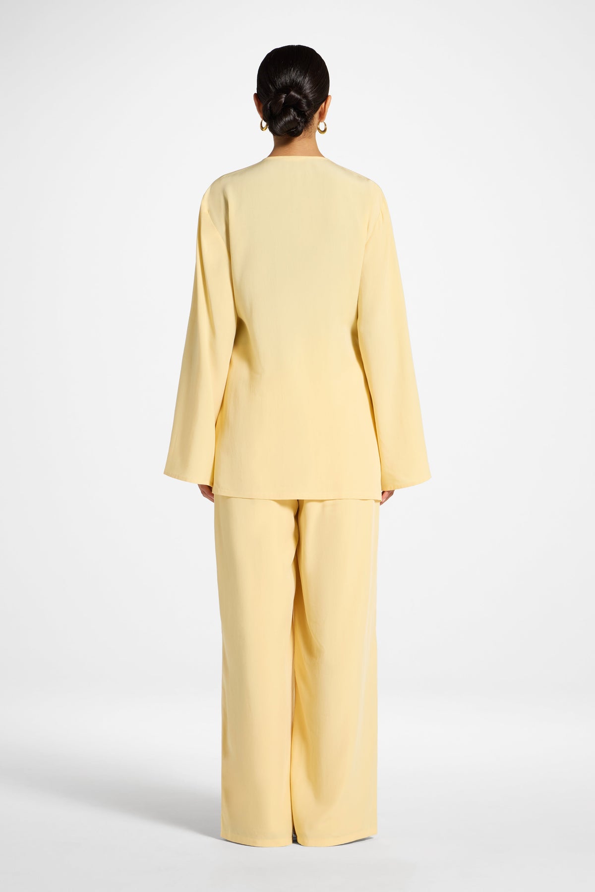 Tencel Wrap Top - Banana