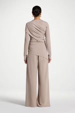 Tencel Wrap Top - Moonrock