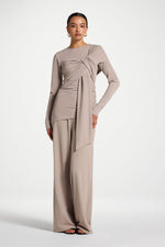 Tencel Wrap Top - Moonrock