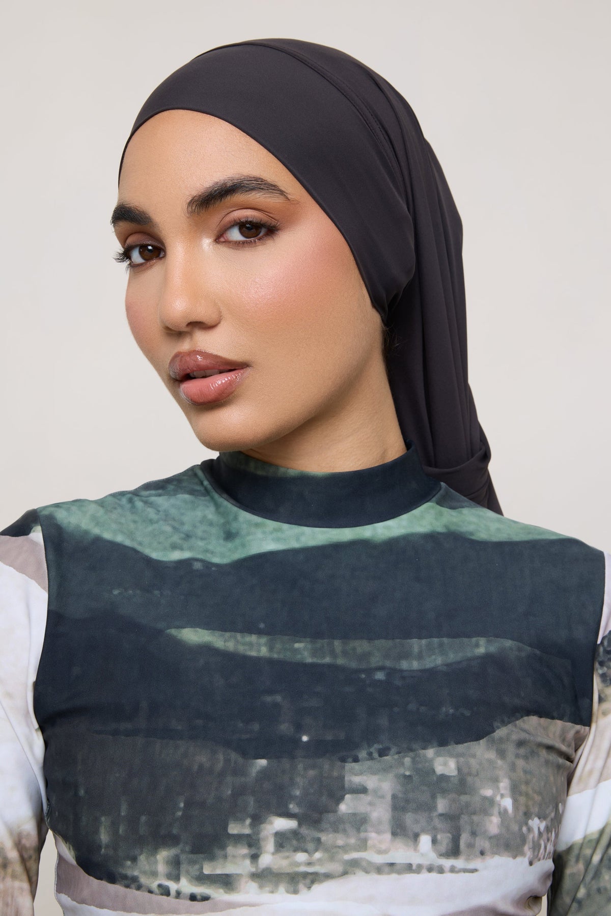 Tie Back Swim Hijab - Cove