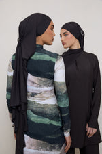 Tie Back Swim Hijab - Cove