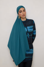 Tie Back Swim Hijab - Mediterranea