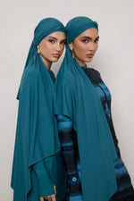 Tie Back Swim Hijab - Mediterranea