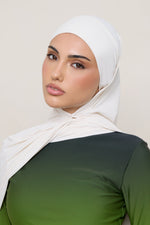 Tie Back Swim Hijab - Salted Rose