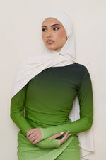Tie Back Swim Hijab - Salted Rose