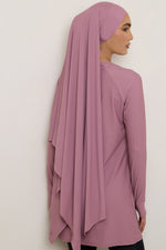 Tie Back Swim Hijab - Wistful Mauve