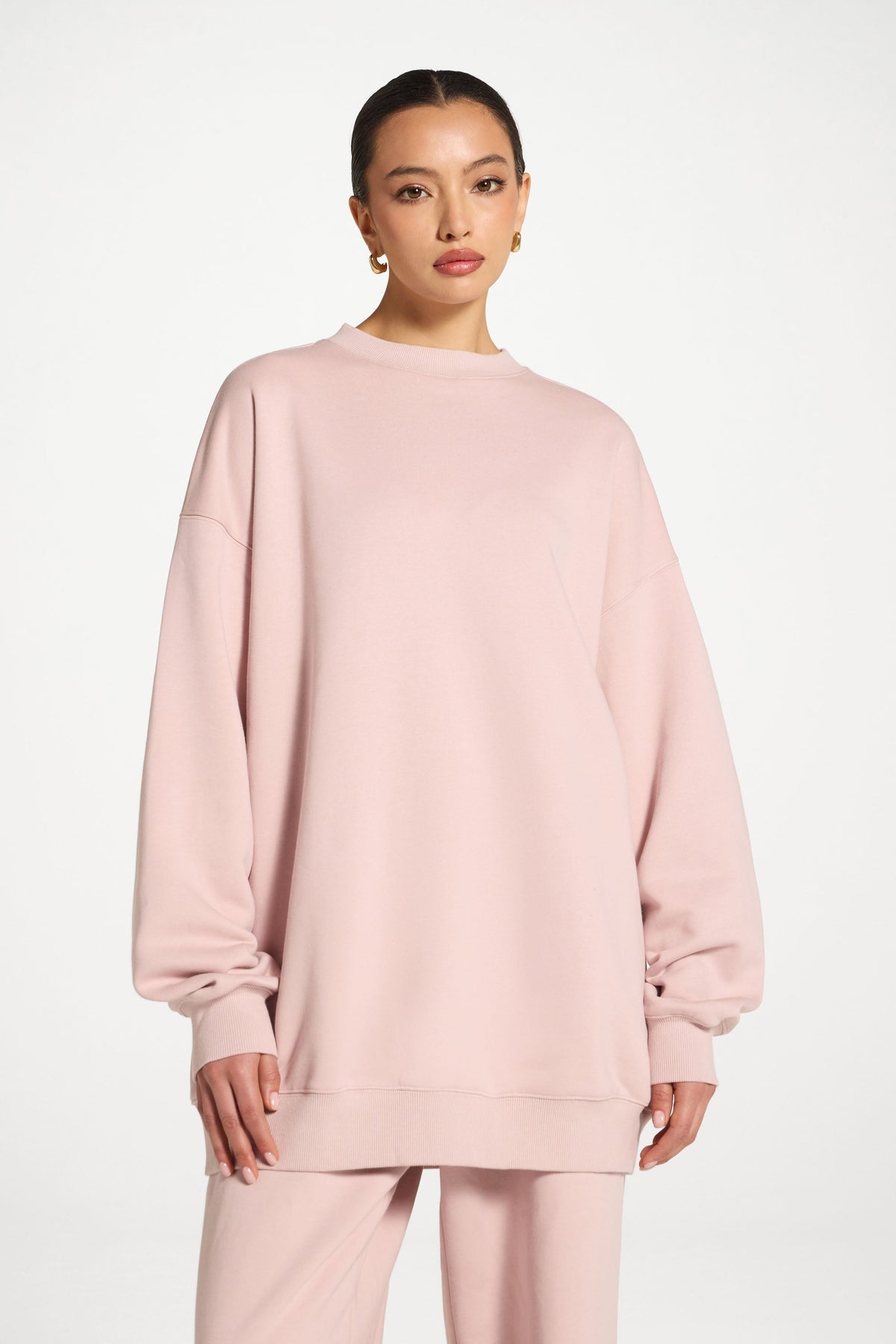 Unisex Crew Neck Sweatshirt - Midnight Mauve