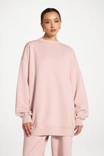 Unisex Crew Neck Sweatshirt - Midnight Mauve