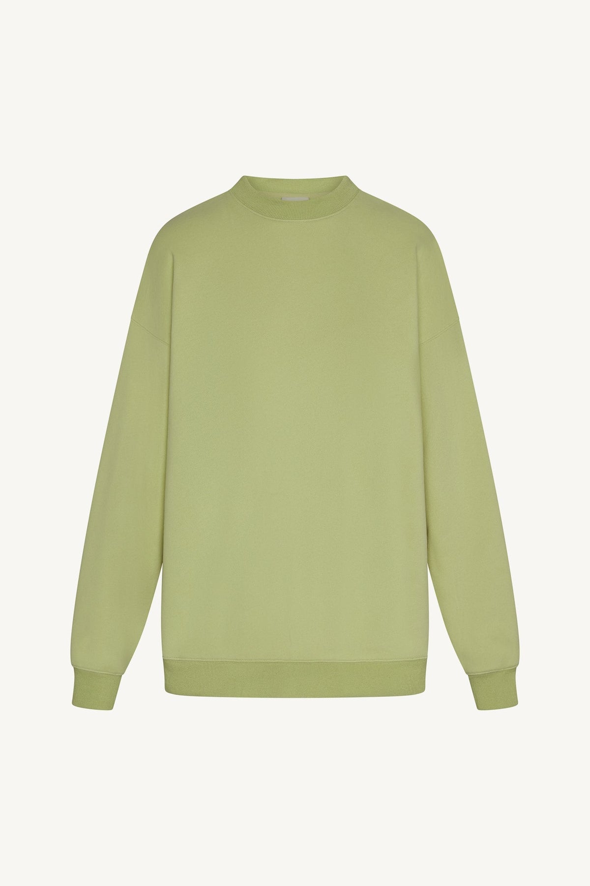 Unisex Mock Neck Sweatshirt - Limeade