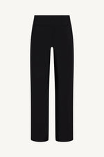 Wide Leg Swim Pants - Black